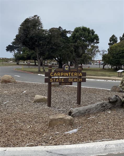 Carpinteria State Beach - The Camp Site - Your Camping Resource