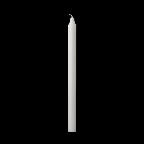 12 inch Pure White Premium Taper Candles