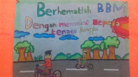 Poster Hemat Bahan Bakar – Coretan