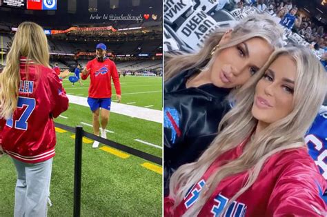 Josh Allen's girlfriend enjoys Bills' Thanksgiving win