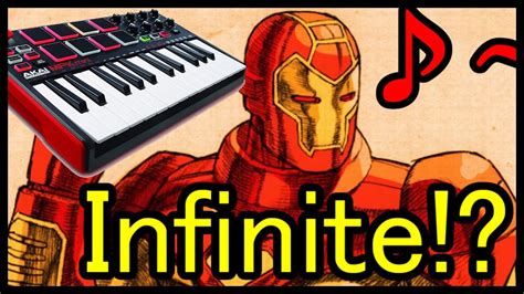 MVC2: Iron Man Infinite Type Beat (Iron Man infinite on a Midi Keyboard) - YouTube