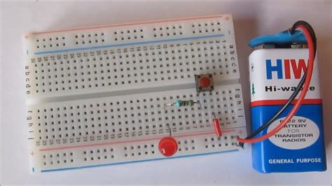 Simple Led Circuit With Switch