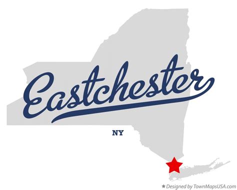 Map of Eastchester, NY, New York