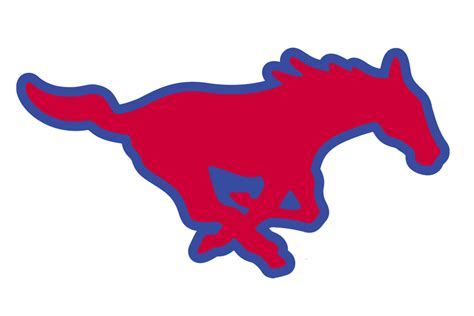 SMU Mustangs Helmet - SMU Football Helmet – The Speedy Cheetah