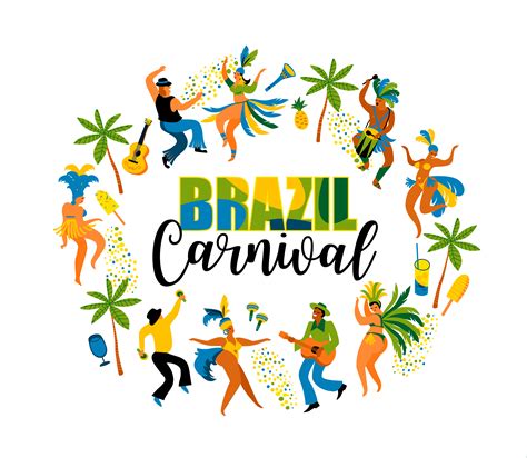 Brazil carnival. Design element for carnival concept and other users. 277711 Vector Art at Vecteezy