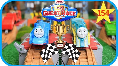 THOMAS AND FRIENDS THE GREAT RACE #154 TrackMaster Shooting Star Gordon ...