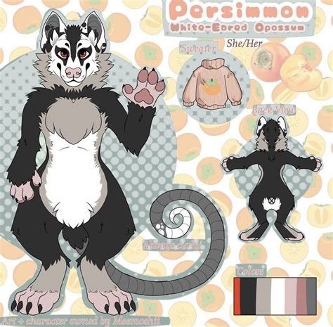 Digital Furry Fursona Ref Reference Character Sheet - weeklybangalee.com