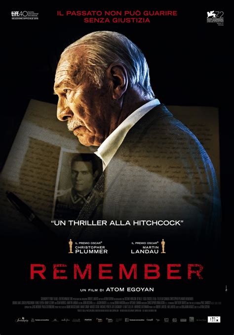 Remember DVD Release Date May 3, 2016