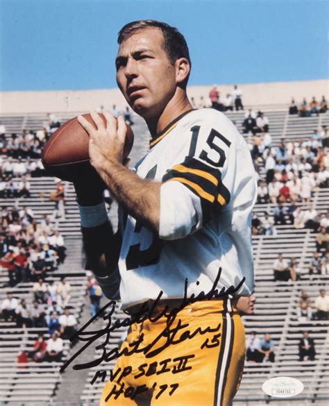 Bart Starr Signed Packers 8x10 Photo Inscribed "Best Wishes", "MVP SB I ...