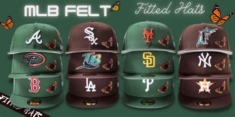 MLB Felt 2022 Fitted Hats