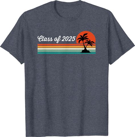 Class Of 2025 Senior 2025 Graduation Vintage School T-Shirt