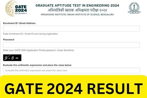 Gate 2024 Result Date - Kylen Minerva