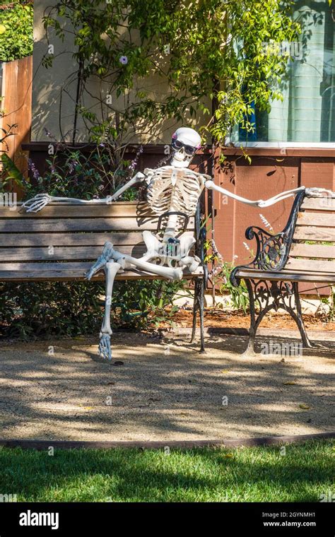 Skeleton sitting chair hi-res stock photography and images - Alamy