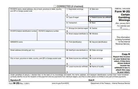 What Do I Do With IRS Form W-2G?