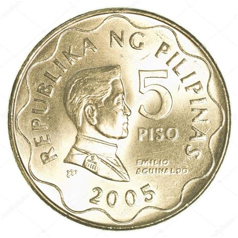 5 Philippine peso coin — Stock Photo © asafeliason #33105373