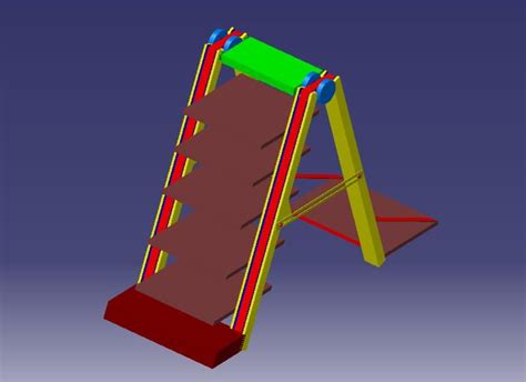 Dual-Automatic and Manual V-Shaped Ladder