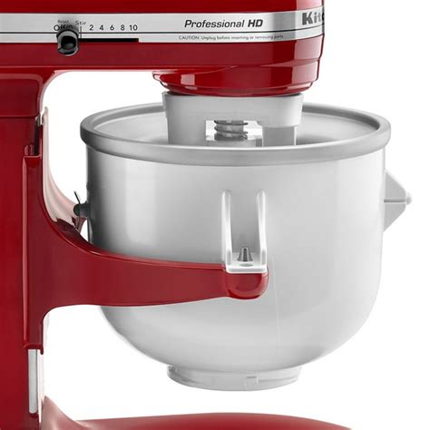 KitchenAid KICA0WH 2 Quart Ice Cream Maker Stand Mixer Attachment Review | ice-creammaker.com