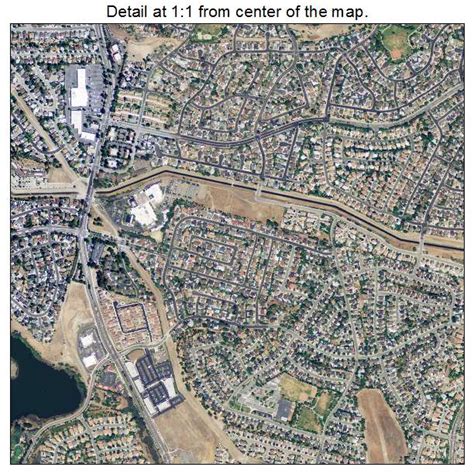 Aerial Photography Map of Antioch, CA California