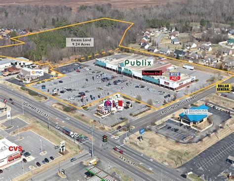 Publix-anchored Flint Crossing shopping center in Meridianville sells for $6.5 million - al.com