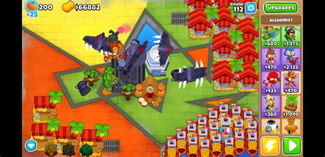 A fully buffed Vengeful True Sun God : r/btd6