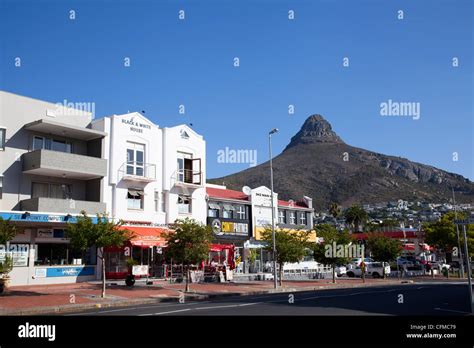 Sea Point main road - Cape Town Stock Photo - Alamy