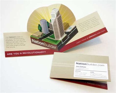 Pop-Up Business Cards: 38 Unique Examples