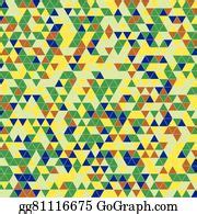900+ Triangles Background Green Yellow Clip Art | Royalty Free - GoGraph