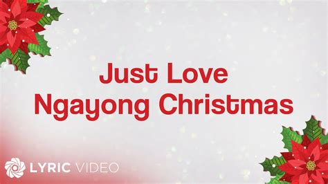 ABS-CBN Christmas Station ID 2017 - Just Love Ngayong Christmas (Lyrics ...