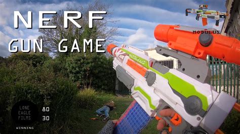 Nerf meets Call Of Duty: Gun Game 1.0 | First Person in 4K! Aaron Esser ...