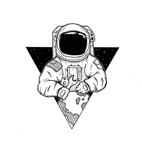 #Astronaut #Space #Uzay #Cosmos #Galaxy #Drawing #Art #Illustration Amazing Follow for more! Tum ...