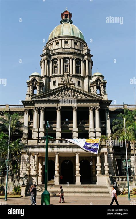 Historic city hall in the centre of Durban Stock Photo - Alamy