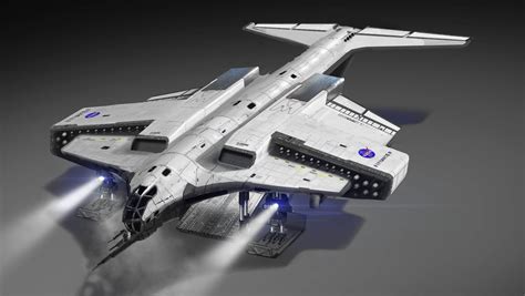 Sci-Fi NASA Space Ship | ArtStation - Ship, Paul Chadeisson | Space ship concept art, Spaceship ...