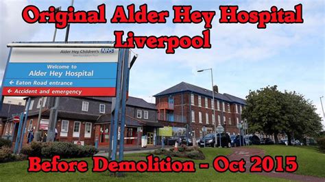 Old Alder Hey Hospital Liverpool - YouTube