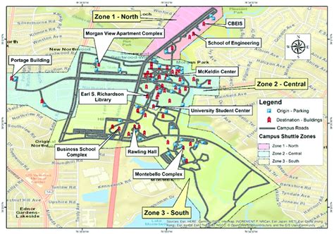 Morgan State University Campus Map – Map Vector