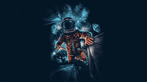 Space Astronaut Wallpaper Hd - SPACE WALLPAPER HD