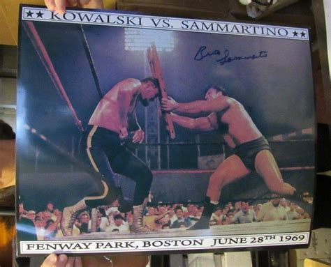 Bruno Sammartino VS Killer Kowalski Fenway Park 6/28/1969 16x20 WWE WWF ...