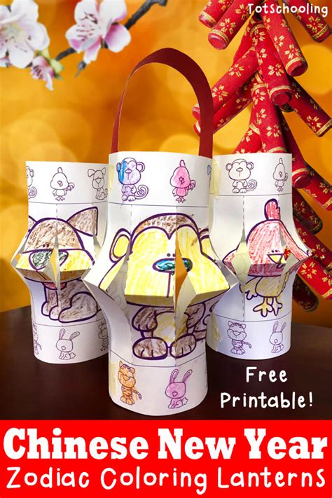 20 Chinese New Year Crafts & Activities for Kids | Totschooling - Toddler, Preschool ...