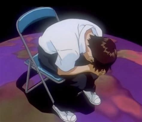 shinji chair meme quote - Merry Ejournal Stills Gallery