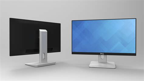 3D model Dell ips led monitor VR / AR / low-poly | CGTrader