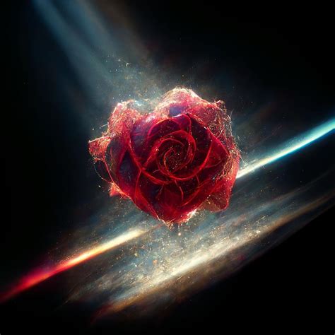 Cosmic Rose Digital Art by Johnny Winter | Fine Art America