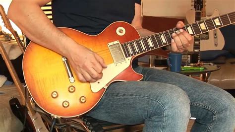 Gibson Les Paul Eric Clapton 1960 Les Paul Beano Tom Murphy aged LTD Ed. Part2 - YouTube