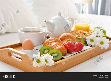 Breakfast Tray Bed Image & Photo (Free Trial) | Bigstock