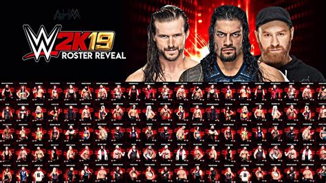 WWE 2K19 Roster: All Confirmed Wrestlers -- 190+ Superstars Revealed So Far - YouTube