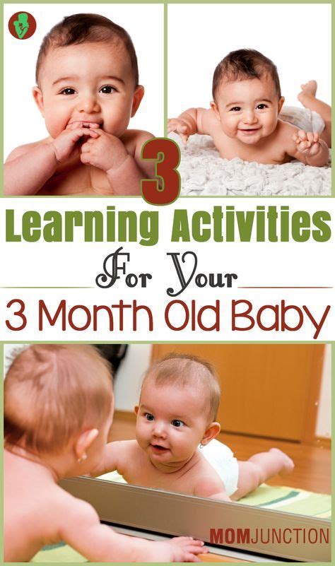 3 Learning Activities For Your 3 Month Old Baby Infant Activities ...