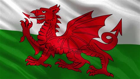 Welsh Flag Stock Footage Video | Shutterstock