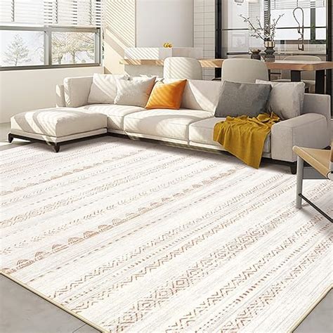 Nakagishi Area Rug Living Room Rugs: 9x12 Large Soft Machine Washable ...