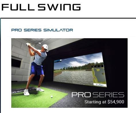 Is anyone happy with their Full Swing Simulator? - Golf Simulator Forum