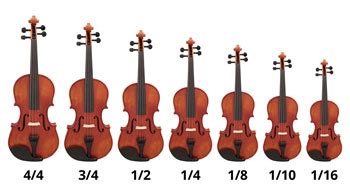 What size violin do I need? - Hidersine Orchestral Instruments and Accessories