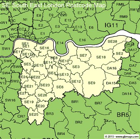 Map Of London Area Codes - United States Map