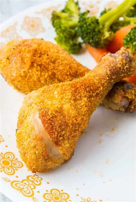 The Best Crispy Oven Baked Chicken Legs - The Kitchen Magpie